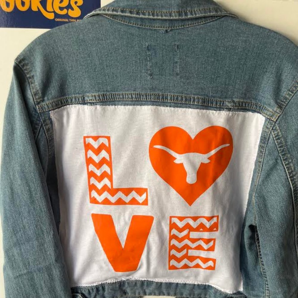 University of Texas - Austin Jean Jacket - Size L